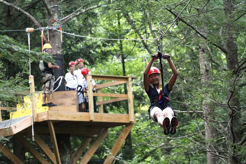 Ziplines in New York State